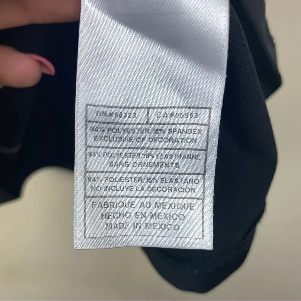 Black nike athletic tank